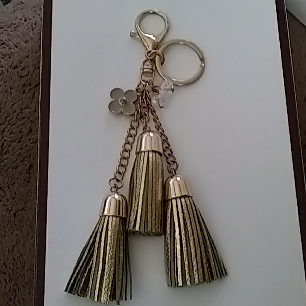 Bag charm keychain